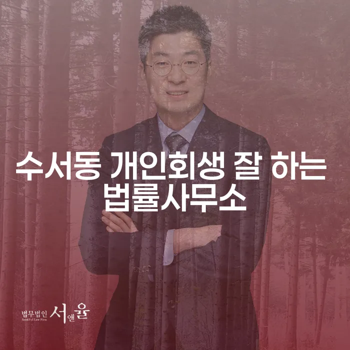 수서동 개인회생 잘 하는 법률사무소