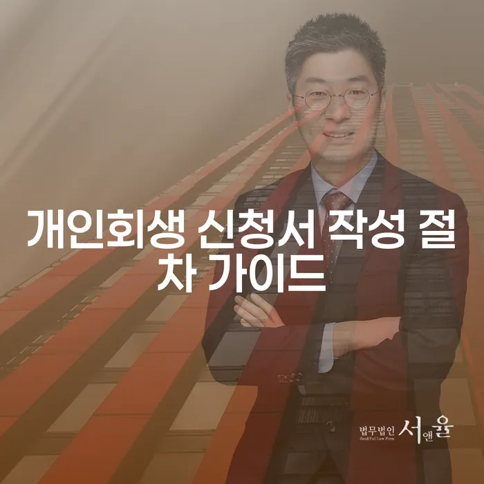 개인회생 신청서 작성 절차, 어떻게 해야 할까요?