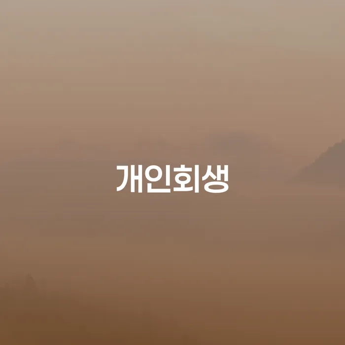 불광동 개인회생 절차와 성공 사례